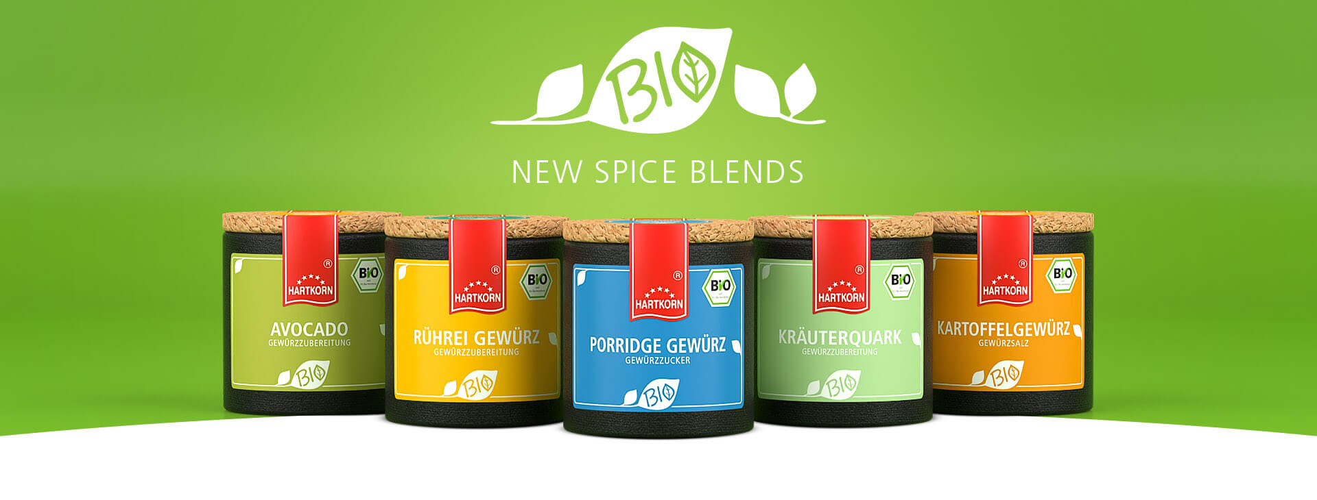 New Organic Spice Blends