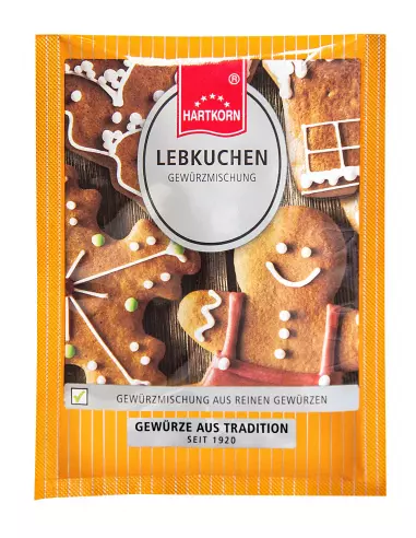 Flat bag gingerbread spice
