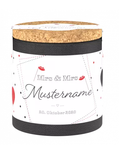Wedding label Mrs & Mrs ♀♀