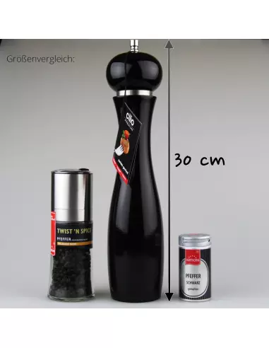 Cilio Pfeffermühle Verona schwarz - cilio