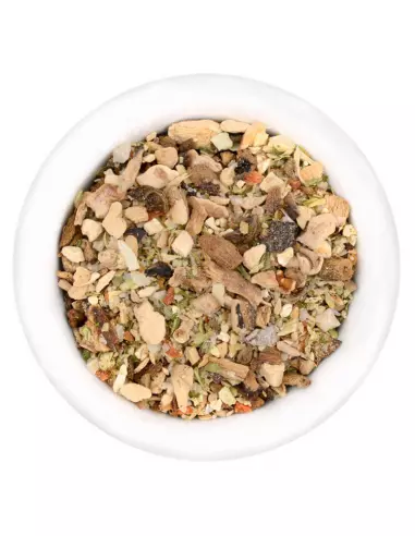 Illustration of the mushroom risotto spice preparation
