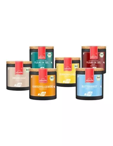 Organic salt spice set