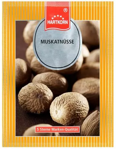Flat bag of nutmegs - 2 pieces
