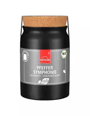 Pfeffersymphonie geschrotet Gewürz, Keramiktöpfchen
