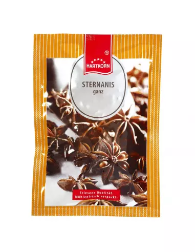 Flat bag star anise, whole