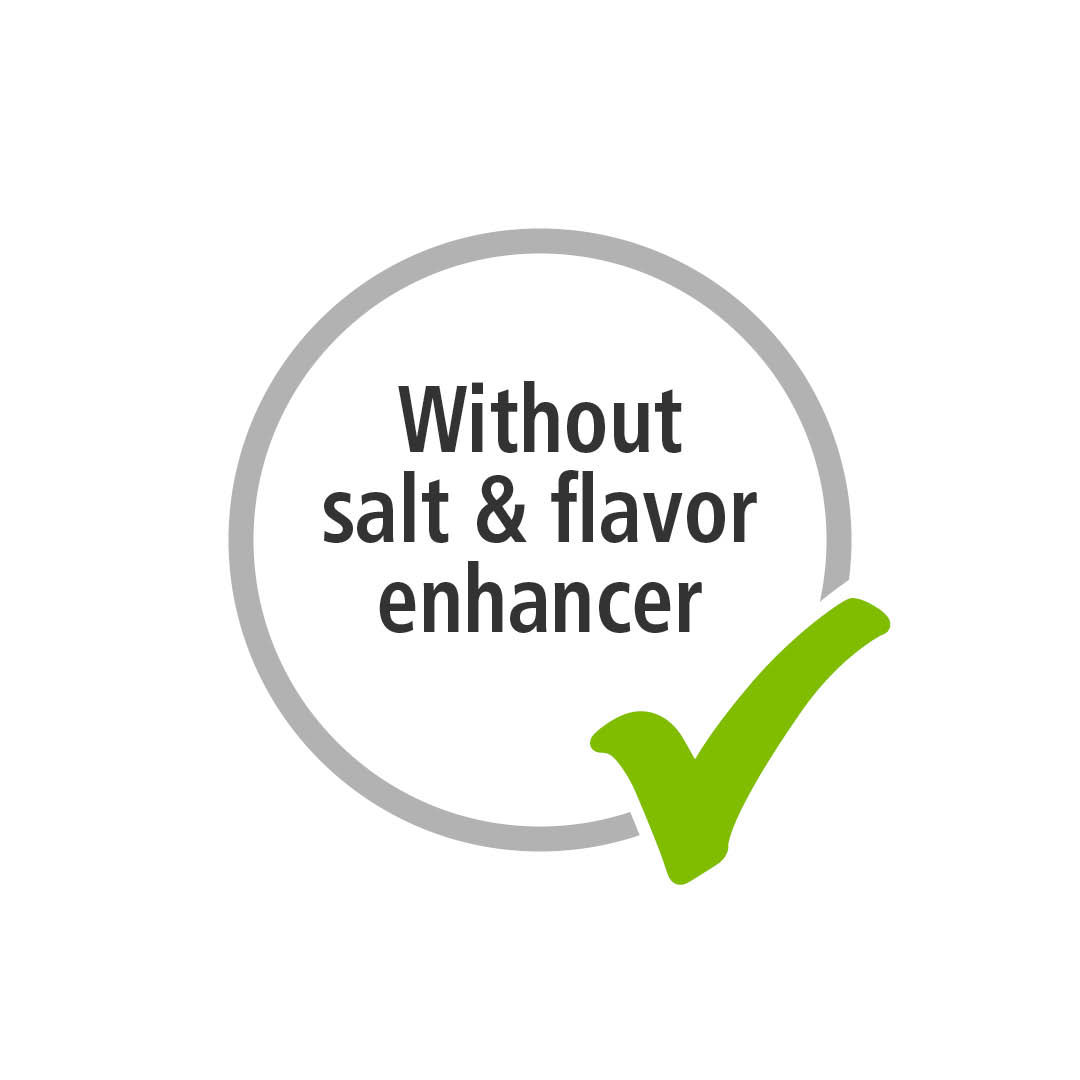 withour salt and flavour enhancer