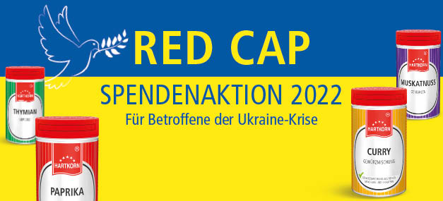 Hartkorn gewürze Red Cap Spende 2022