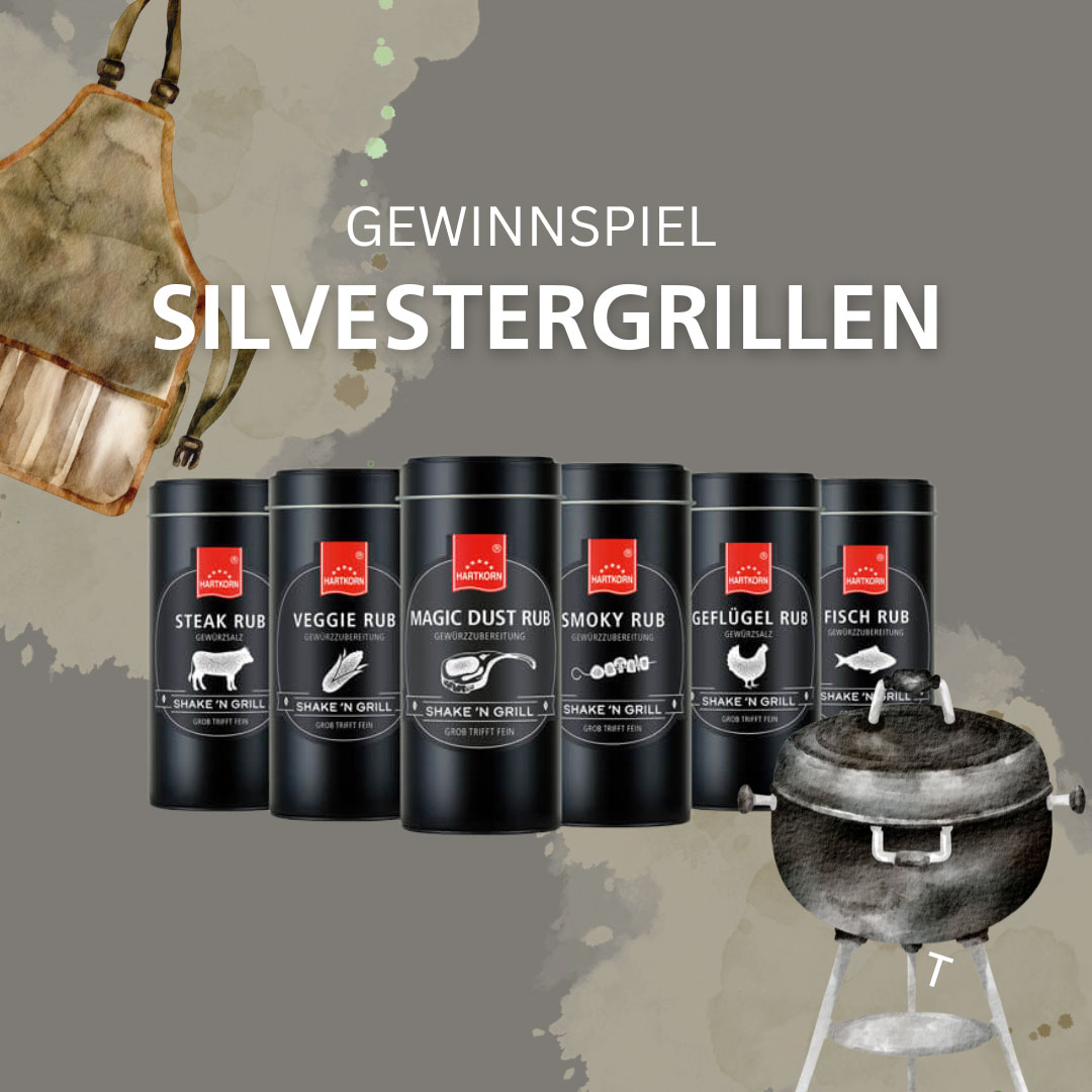 Hartkorn Gewürzmühle Shake'n Grill Set